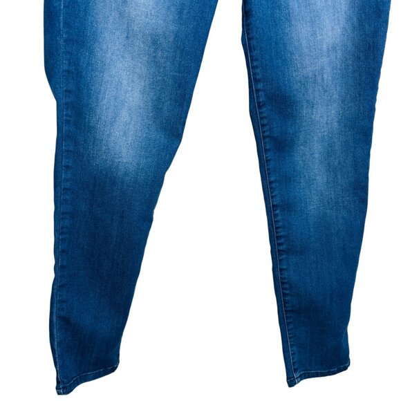 Democracy Womens Jeans AbSolution Stretch Denim Mid Rise Skinny Size 14 - Picture 5 of 12